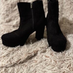 Torrid Vegan Suede Ankle boots